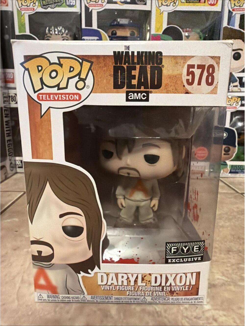 Funko Pop! The Walking Dead - Daryl Dixon - FYE (Exclusive) #578 w/Protector
